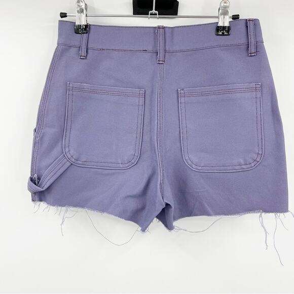Urban Renewal UO Purple Carpenter Mom Shorts XS - Picture 4 of 6